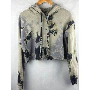 Bella + Canvas S Tie-Dye Cropped Hoodie Size S